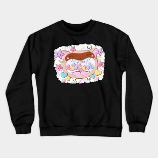 I have catitude cute cat in kawaii style Crewneck Sweatshirt